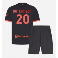 AC Milan Omari Hutchinson #20 Tredje Tröja Barn 2026-27 Kortärmad (+ Korta byxor)